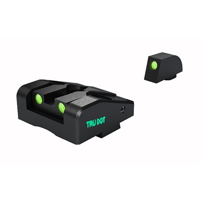 Meprolight Tru-Dot Adjustable Tritium Night Sight Sets For Glock - Glock Ad-Com Adj. Set Td