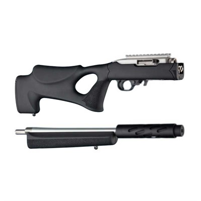 Hogue Ruger 10 22 Takedown Stock Thumbhole - Ruger 10 22 Takedown Stock Thumbhole Rubber Blk