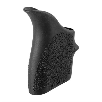 Hogue Handall Beavertail Grip Sleeves - Handall Beavertail Grip Sleeve Black S&W M&P Shield 45