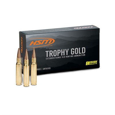 Hsm Ammunition Trophy Gold 300 Winchester Magnum Ammo