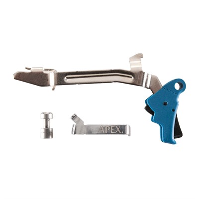 Apex Tactical Specialties Inc Polymer Action Enhancement Kits For Glock® Gen3/4 Polymer Trigger Kit For Glock Gen 3/4 Blue