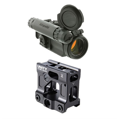 Brownells Aimpoint Compm5 Red Dot With Unity Fast Mount
