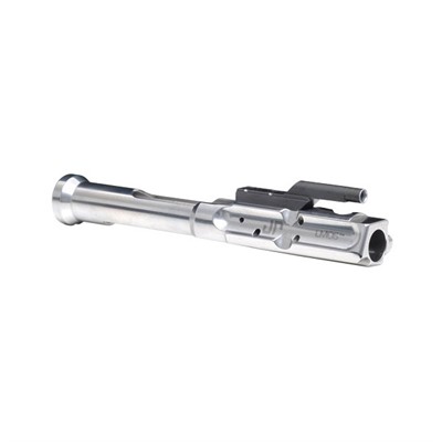 J P Enterprises Ar-15 Stainless Steel Low Mass Bolt Carrier - Jp Low Mass Polished Stainless Carrier With Key Installed