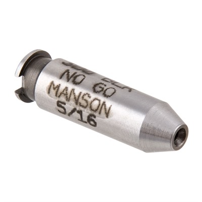 Manson Precision Rimless Rifle/Shotgun Cartridge Headspace Gauges - 221 Remington/300 Blk No Go Gauge