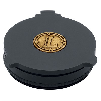 Leupold Vx-6 Alumina Flip Black Lens Covers - Alumina Flip Back Lens Cover - 42mm - Vx-6