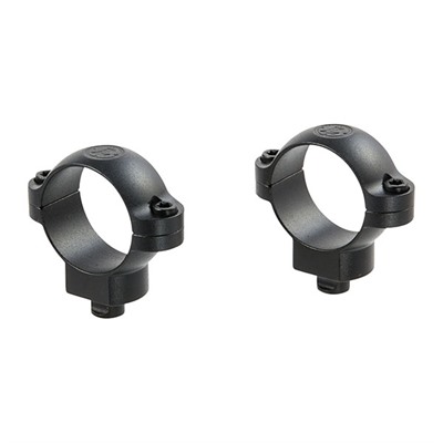 Leupold Quick Release Mounting System Rings - Quick Release Rings 1-In Medium Matte