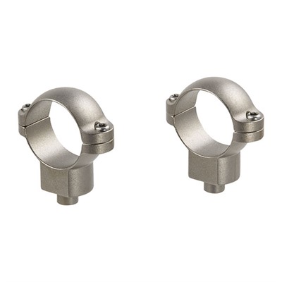 Leupold Quick Release Mounting System Rings - Qr Rings 1-In High Silver