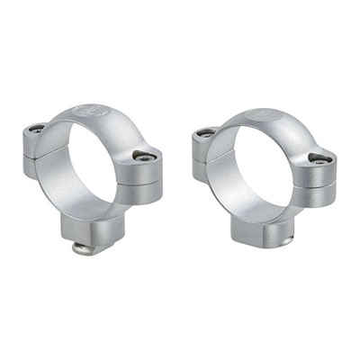 Leupold Standard Rings - 30mm High Silver Standard Rings