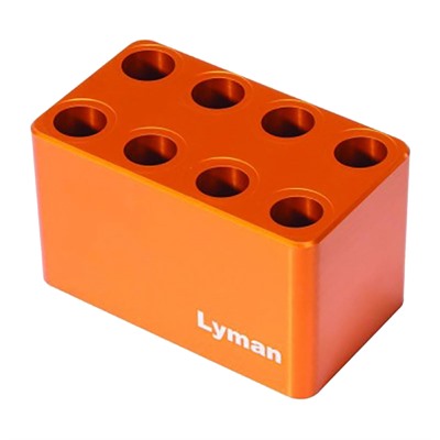 Lyman Ammo Checkers Multiple Blocks - 9mm Luger 8-Hole Ammo Checker