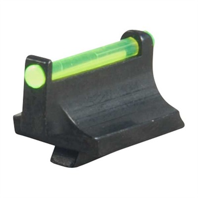 Marble Arms Ruger Revolver Fiber Optic Front Sight - Green, .390