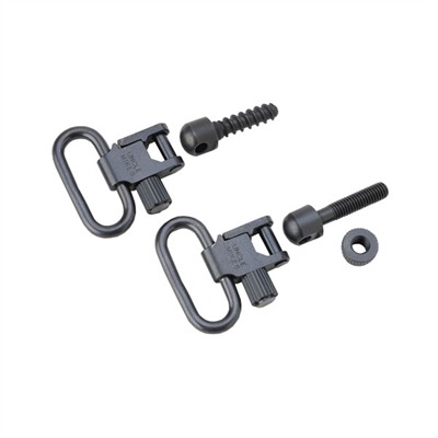 Uncle Mikes Ss Bl Loop Swivel Set - 1
