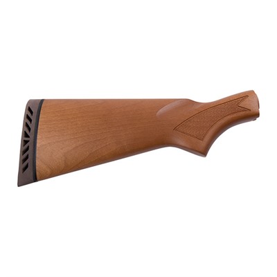 Mossberg Buttstock Cut Checkering Stained Birch in USA Specification