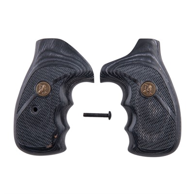 Pachmayr Renegade Wood Laminate Grips S&W K L Frame Silvertone Checkered in USA Specification