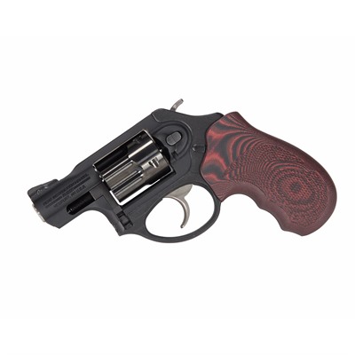 Pachmayr Ruger Lcr G10 Grips - Ruger Lcr G10 Grips Red/Black Checkered