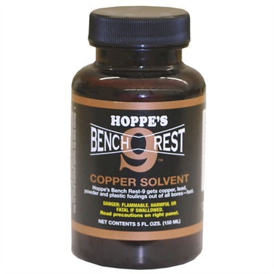Hoppes Bench Rest-9 Copper Solvent - Hoppe's 5 Oz. Benchrest-9