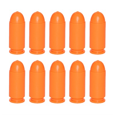 Precision Gun Specialties Saf-T-Trainers Dummy Rounds - 40 S&W Orange Dummy Rounds 10/Pack