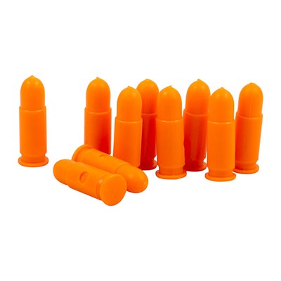 Precision Gun Specialties Saf-T-Trainers Dummy Rounds - 25 Acp Orange Dummy Rounds 10/Pack