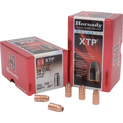 Hornady Xtp Pistol Bullets Hornady 38 Cal 180 Gr Hp/Xtp