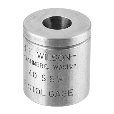 L.E. Wilson Wilson Pistol Max Case Gages - Pistol Max Gage 40 S-W