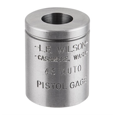 L.E. Wilson Wilson Pistol Max Case Gages - Pistol Max Gage 45 Acp/45 Aut