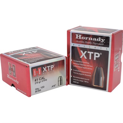 Hornady Xtp Pistol Bullets - 41 Caliber ( 0.410