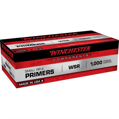 Winchester Rifle Primers - Small Rifle Primers 1,000/Box
