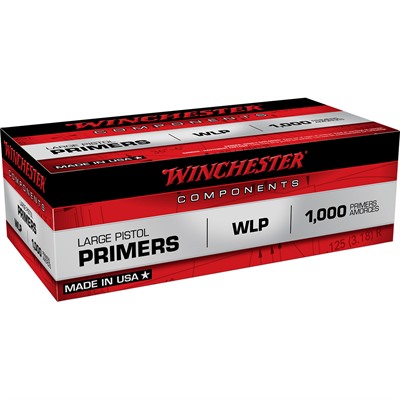 Winchester Pistol Primers - Large Pistol Primers 1,000/Box