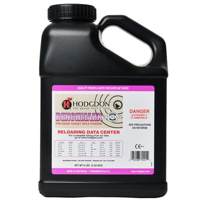 Hodgdon Powder Benchmark Smokeless Powder 8 Lb