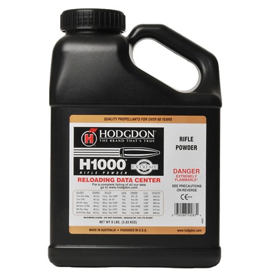 Hodgdon Powder H1000 Hodgdon H1000 Powder 8 Lbs. in USA Specification