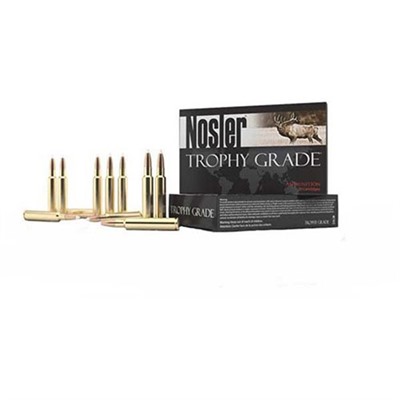 Nosler Trophy Grade Ammo 22 250 Remington 40gr Ballistic Tip Lead Free 20/Box