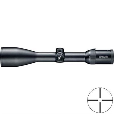 Swarovski Z6 2.5-15x56mm Ballistic Turret Rifle Scopes - 2.5-15x56mm Plex Ballistic Turret Matte Black
