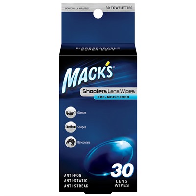 Mckeon Products Macks Lens Wipes - Lens Wipes Cleaning Towlettes, 30pk