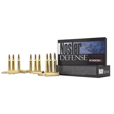 Nosler Defense Ammo 308 Winchester 168gr Bonded - 308 Winchester 168gr Bonded 20/Box