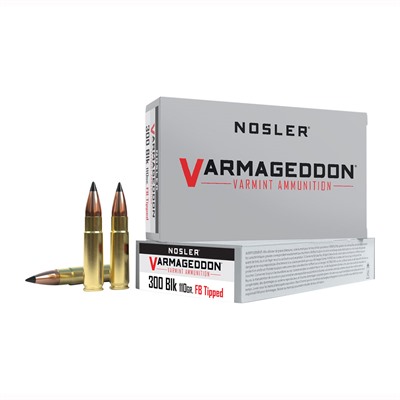 Nosler, Inc. Varmageddon Ammo 300 Aac Blackout 110gr Flat Base Tipped