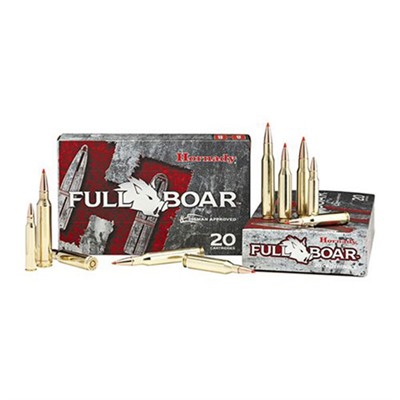 Hornady Full Boar Ammo 6.8mm Remington Spc 100gr Gmx 20/Box in USA Specification