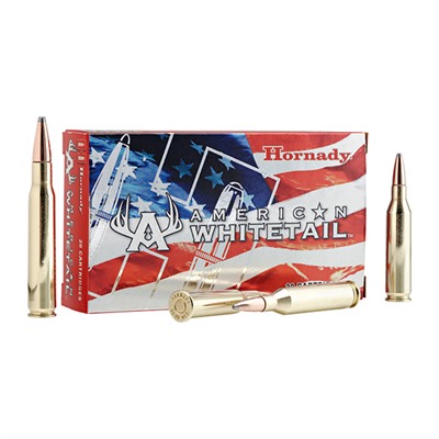 Hornady American Whitetail Ammo 243 Winchester 100gr Interlock Btsp - 243 Winchester 100gr Interlock Btsp 20/Box