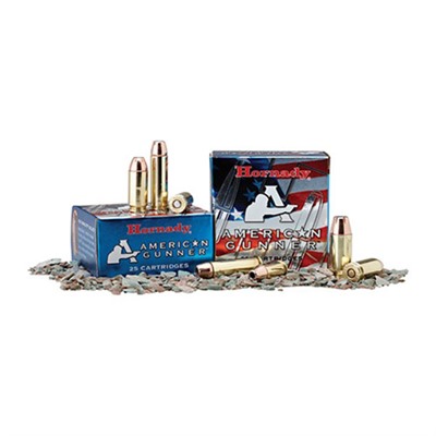 Hornady American Gunner Ammo 9mm Luger p 124gr Xtp 9mm Luger p 124gr Extreme Terminal Performance 25/Box