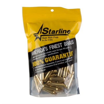 Starline 6.5 Creedmoor Large Primer Pocket Brass 6.5 Creedmoor Large Primer Brass 100/Bag in USA Specification