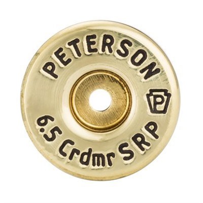 Peterson Cartridge 6.5mm Creedmoor Brass - 6.5 Creedmor Small Primer Brass 50/Box