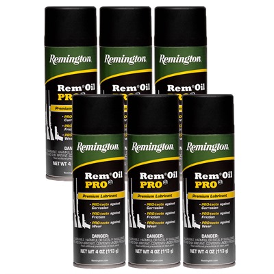 Remington Rem Oil Pro3 4 Oz Aerosol - Rem Oil Pro3 4oz Aerosol 6 Pack
