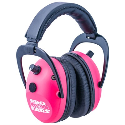 Pro Ears Predator Gold Headsets - Predator Gold Nrr 26 Pink