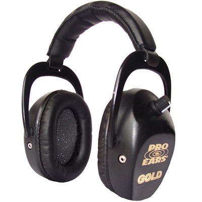 Pro Ears Stalker Gold Headset - Stalker Gold Nrr 25-Black