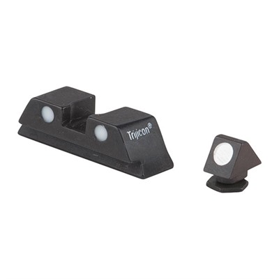 Trijicon Tritium Night Sight Sets For Glock No Tritium Fits Glock 20 21 29 30 41 (Fxd.)