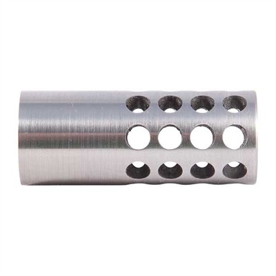 Vais Muzzle Brake 35 Caliber - Muzzle Brake 35 Caliber 9/16-32 Stainless Steel Silver