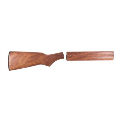 Wood Plus Pre-Finished Replacement Shotgun Buttstock & Forend Sets - Remington 11 12 Gauge Series 2 Furniture Set, Walnut