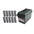 AMMO CAN & 10 30RD PMAG M2 MOE