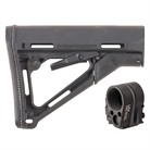 Brownells Ar-15 Stock Collapsible Mil-Spec W/ Folding Adapter