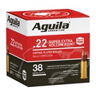 Aguila Super Extra Hv 22 Long Range Copper Plated Hollow Point Ammo