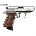 Walther Arms Inc Ppk/S .380 Acp Stainless 7 Round Wood image