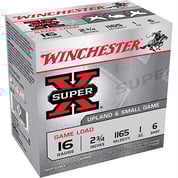 WINCHESTER - SUPER-X 16 GAUGE 2-3/4" #6/#8 SHOT SHOTGUN AMMO WINCHESTER - SUPER-X 16 GAUGE 2-3/4" #6/#8 SHOT SHOTGUN AMMO